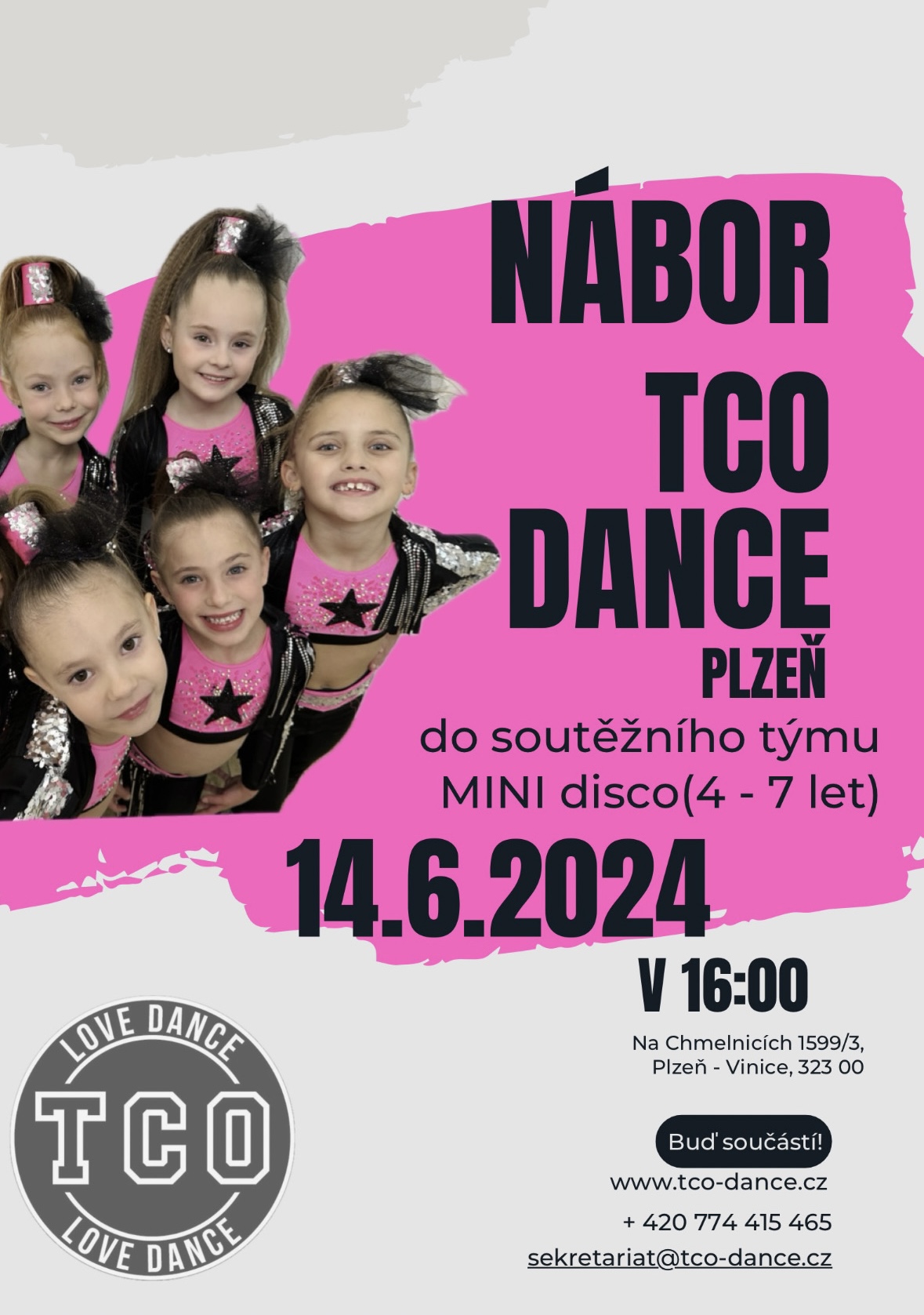 Nábor do týmu MINI 2024